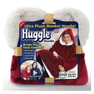 Huggle, a blanket hoodie